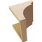 Ekena Millwork 9"W x 9"D x 9"H Wide Yorktown Rough Cedar Woodgrain TimberThane Corbel, Primed Tan CORUR09X09X09YORRCPR - alternate 2